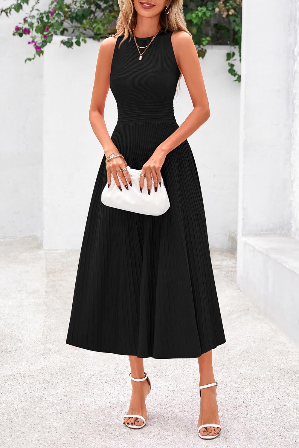 Thumbnail 6 de PRETTYGARDEN Spring Casual Midi Dress S