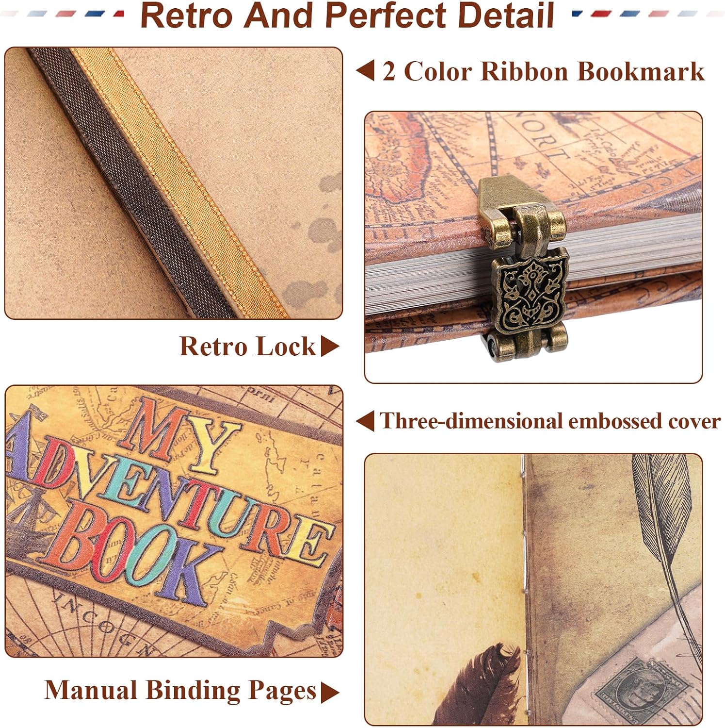 Thumbnail 3 de My Adventure Book Scrapbook – Álbum Retro para Viajes y Recuerdos 📖