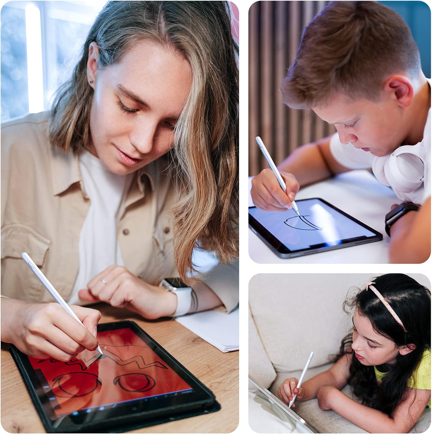 Thumbnail 5 de Stylet iPad compatible Pro, Air, Mini — Rejet de paume