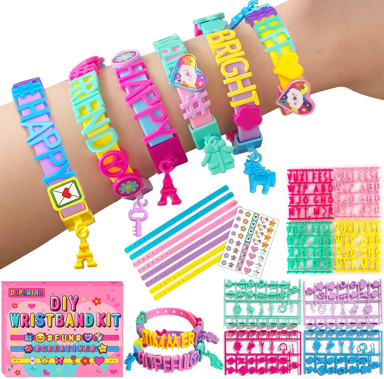 Detalle de Dupamind Friendship Bracelet Making Kit for Kids