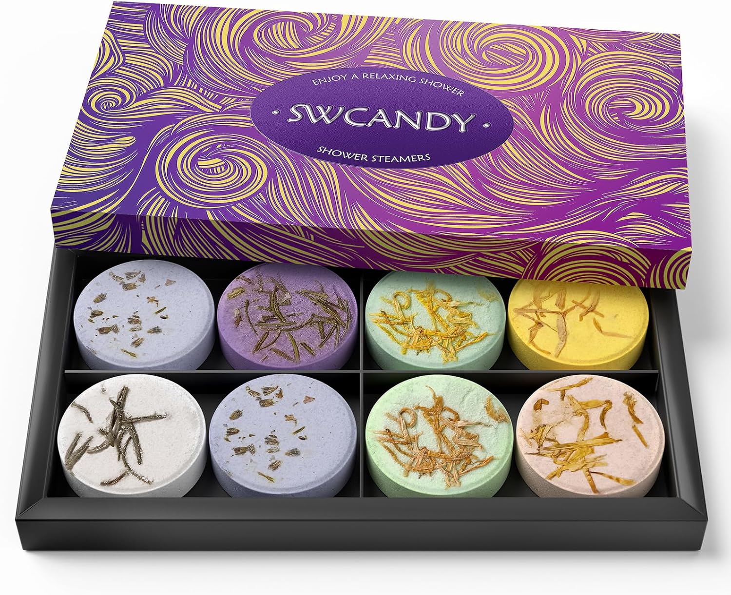 Detalle de SWCANDY Shower Steamers 8 pack