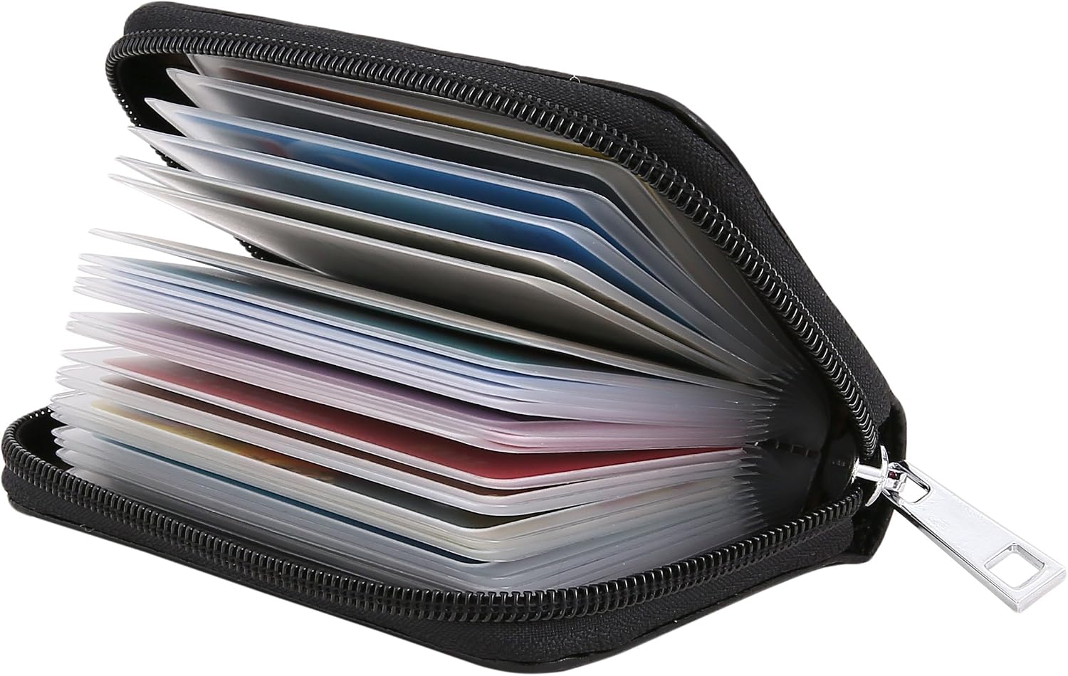 Detalle de Easyoulife Leather Card Holder with 26 Card Slots