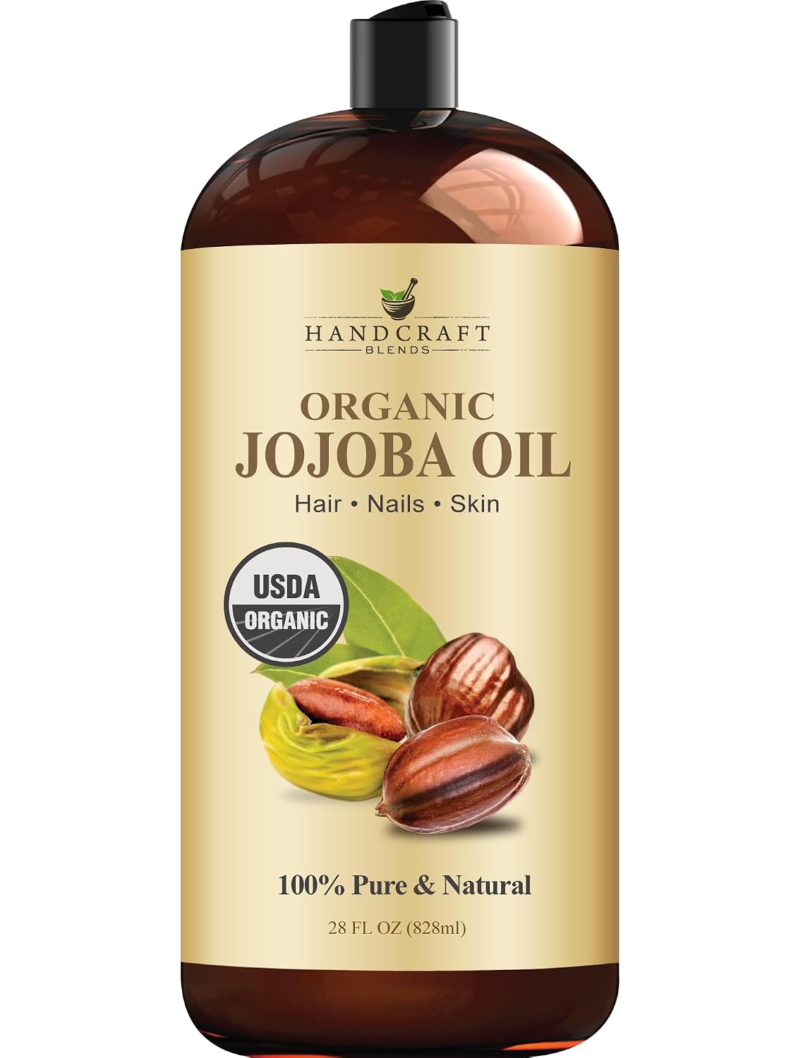 Detalle de Handcraft Blends Jojoba Oil 28 Fl Oz