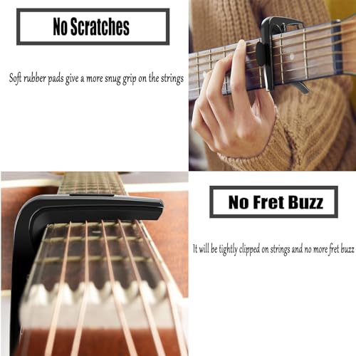 Thumbnail 5 de JUSTPRO Guitar Capo 3-in-1 for Guitars 🎸