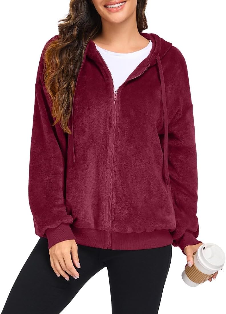Detalle 2 de PrinStory Sweat à capuche zippé oversize