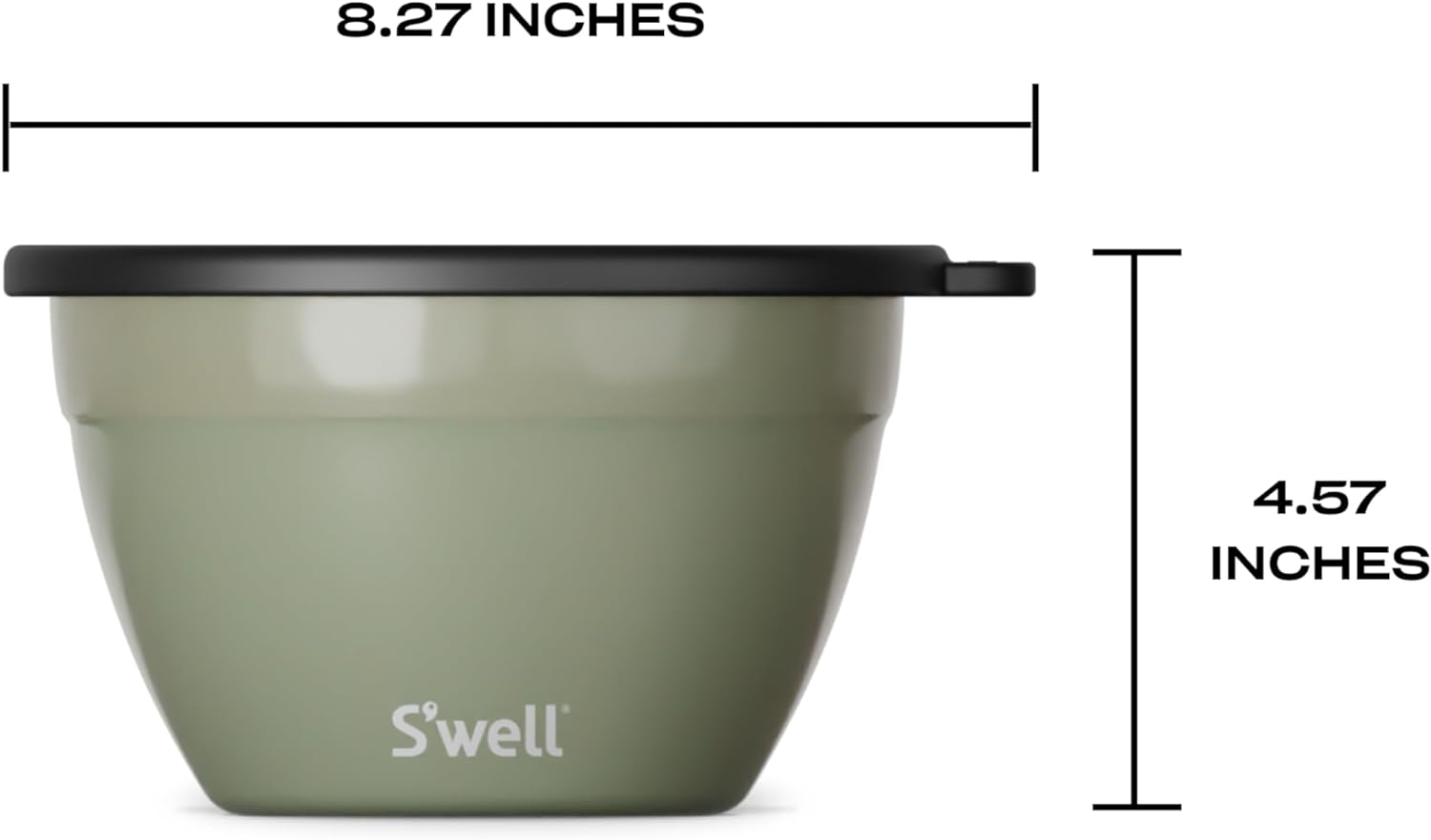 Thumbnail 3 de S'well 64oz Stainless Steel Salad Bowl Kit in Mountain Sage