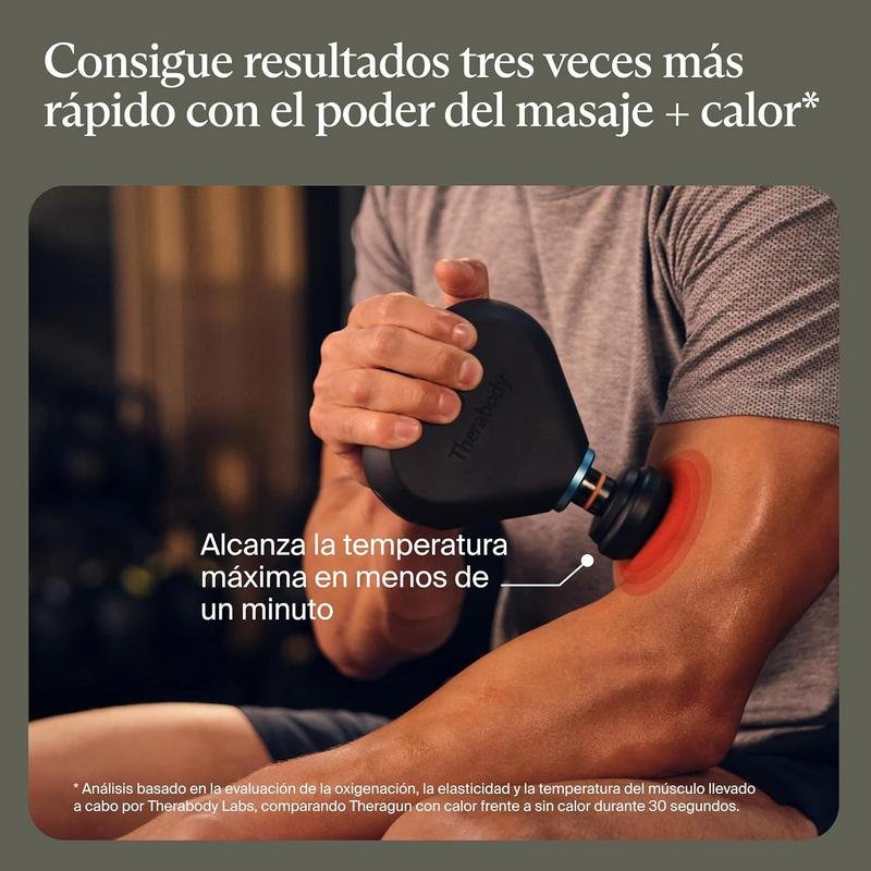 Thumbnail 1 de Therabody Theragun Mini Plus portátil con calor: pistola de masaje para recuperación muscular donde estés