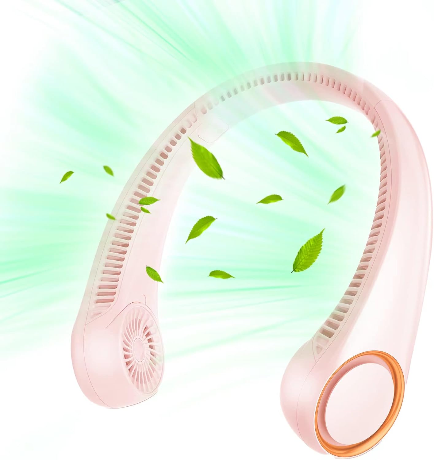 Detalle de Portable Neck Fan 360° Bladeless with 4000mAh USB Battery