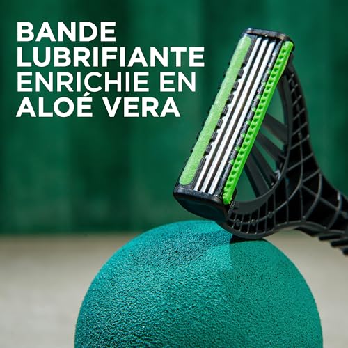 Detalle 2 de Wilkinson Sword Xtreme 3 Sensitive – rasoir jetable, lot de 16 (8 offerts)
