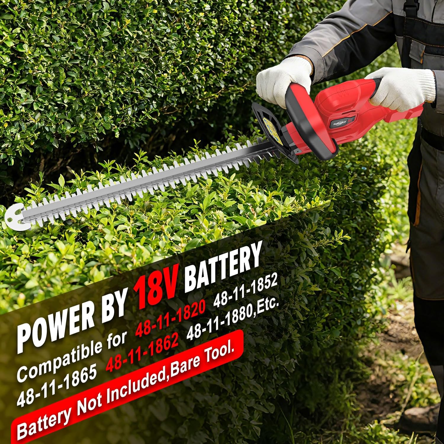 Thumbnail 1 de ThagBrco cordless hedge trimmer 22-inch blade