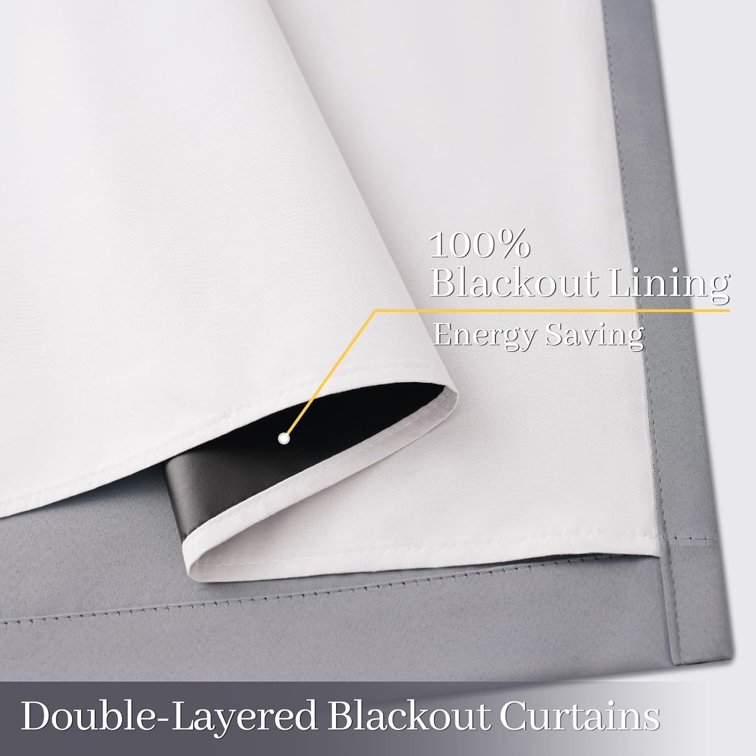Thumbnail 2 de Yakamok Blackout Curtain Panels, 84-Inch