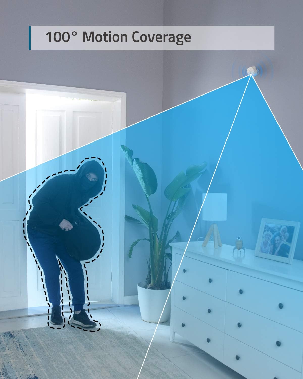 Thumbnail 1 de eufy Security Sensor de Movimiento 100°