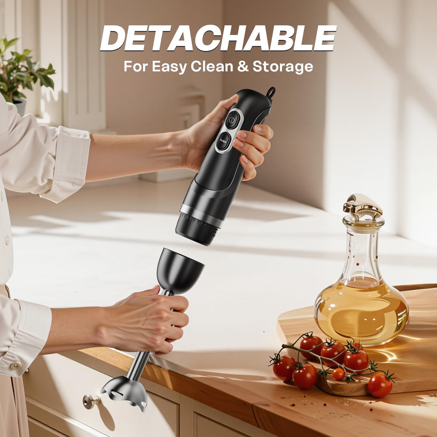 Thumbnail 5 de Immersion Blender Handheld 2-Speed Stick Mixer 🥣