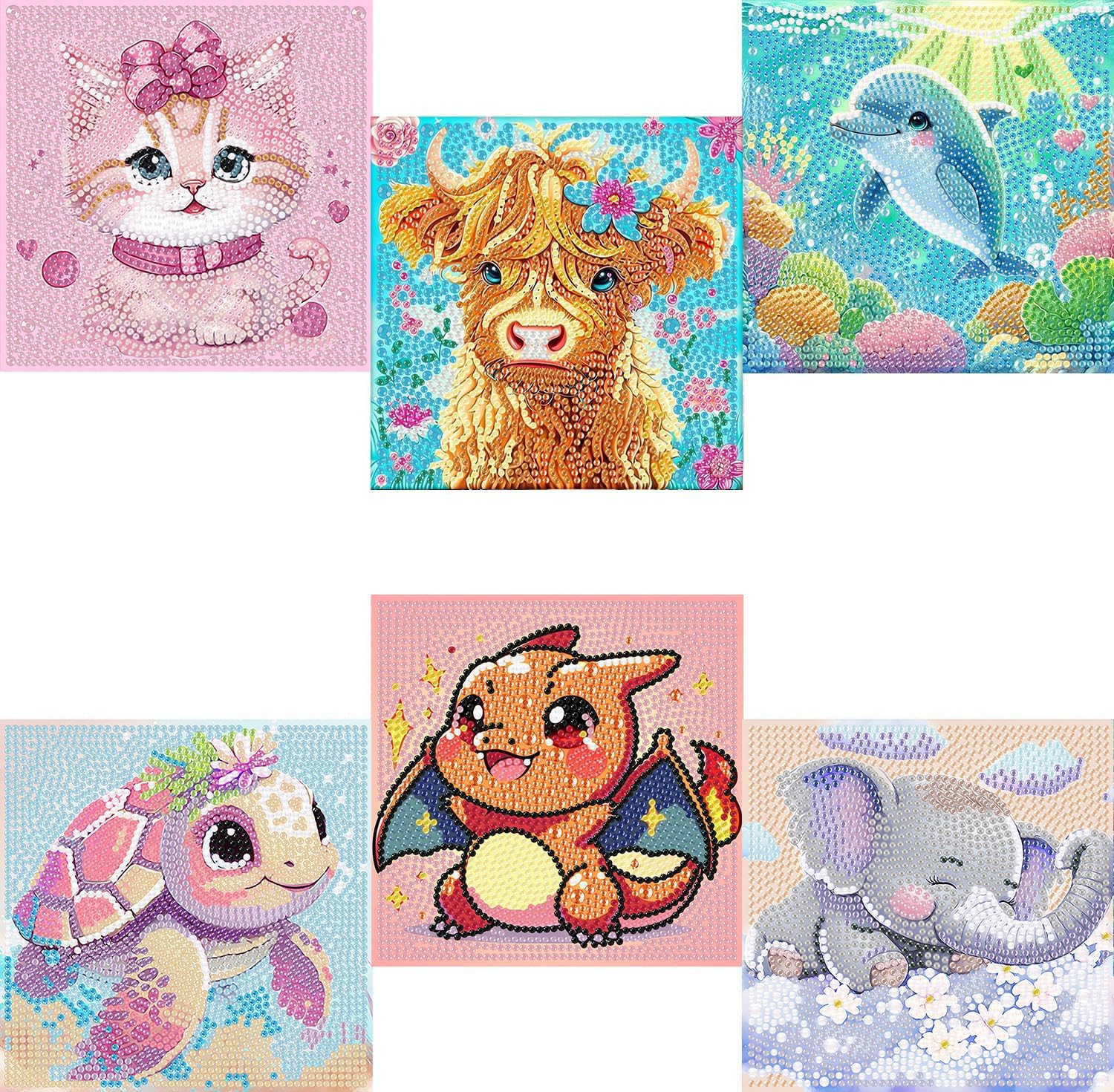 Thumbnail 6 de Masendp Diamond Art Kit, 6-Piece