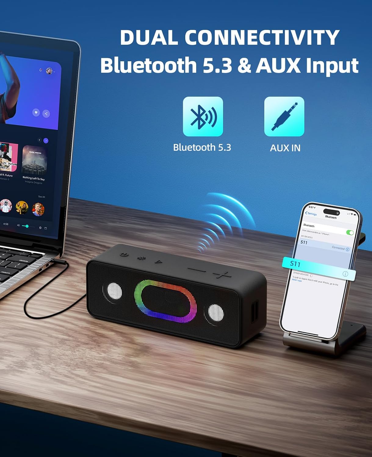 Thumbnail 4 de Ortizan Bluetooth Speaker