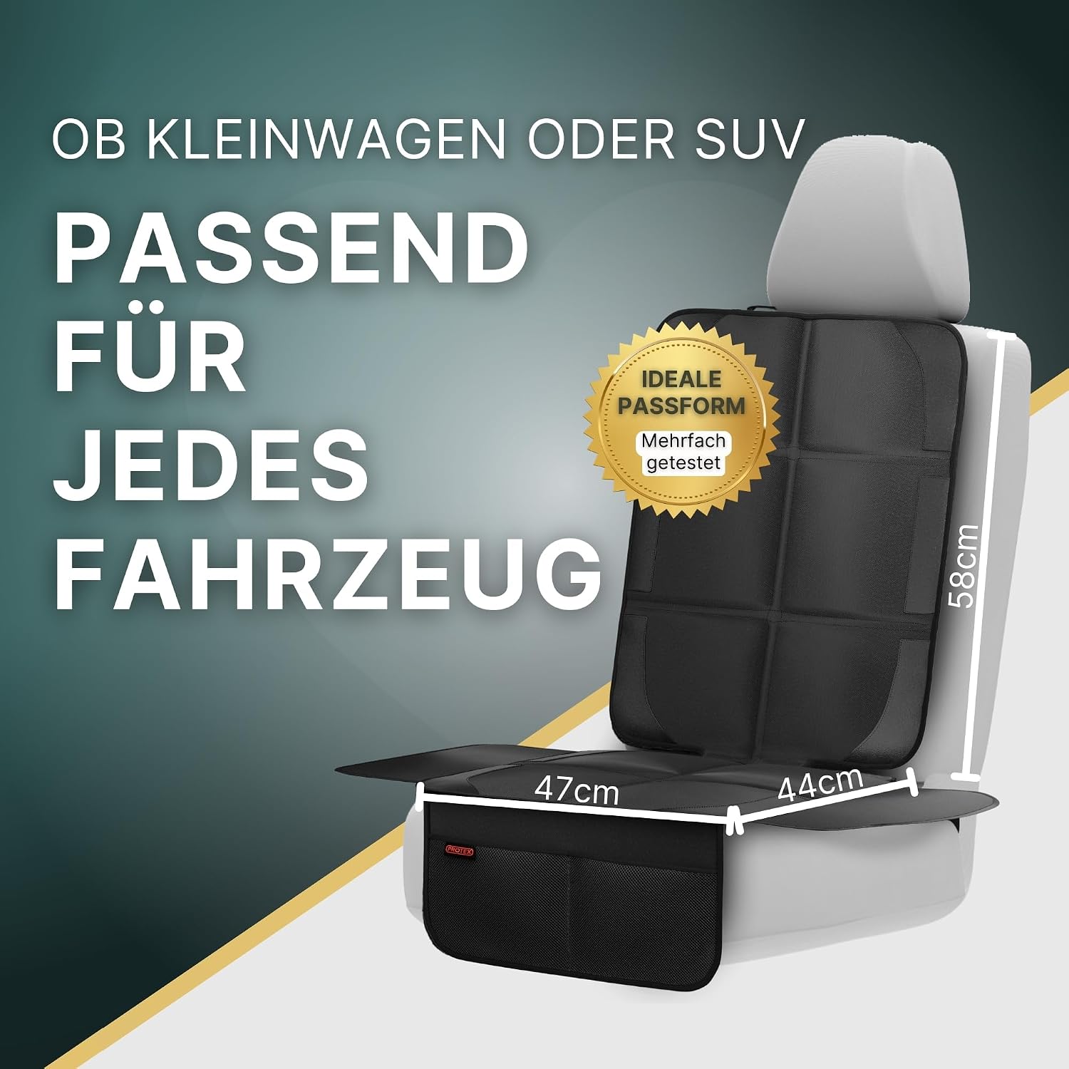 Detalle de PROTEX Kindersitzunterlage L ISOFIX-geeignet