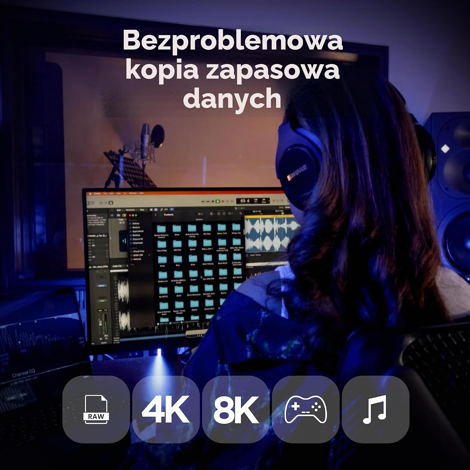 Detalle de Integral SlimXpress Dual 512 GB – pamięć USB-C i USB-A, odczyt do 550 MB/s