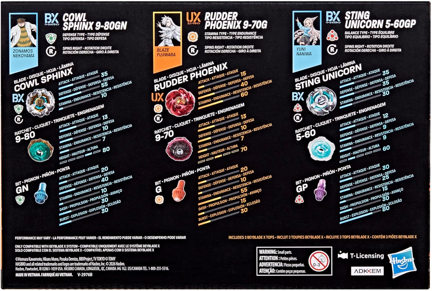 Thumbnail 2 de Takara Tomy Beyblade X Yggdrasil Team Pack