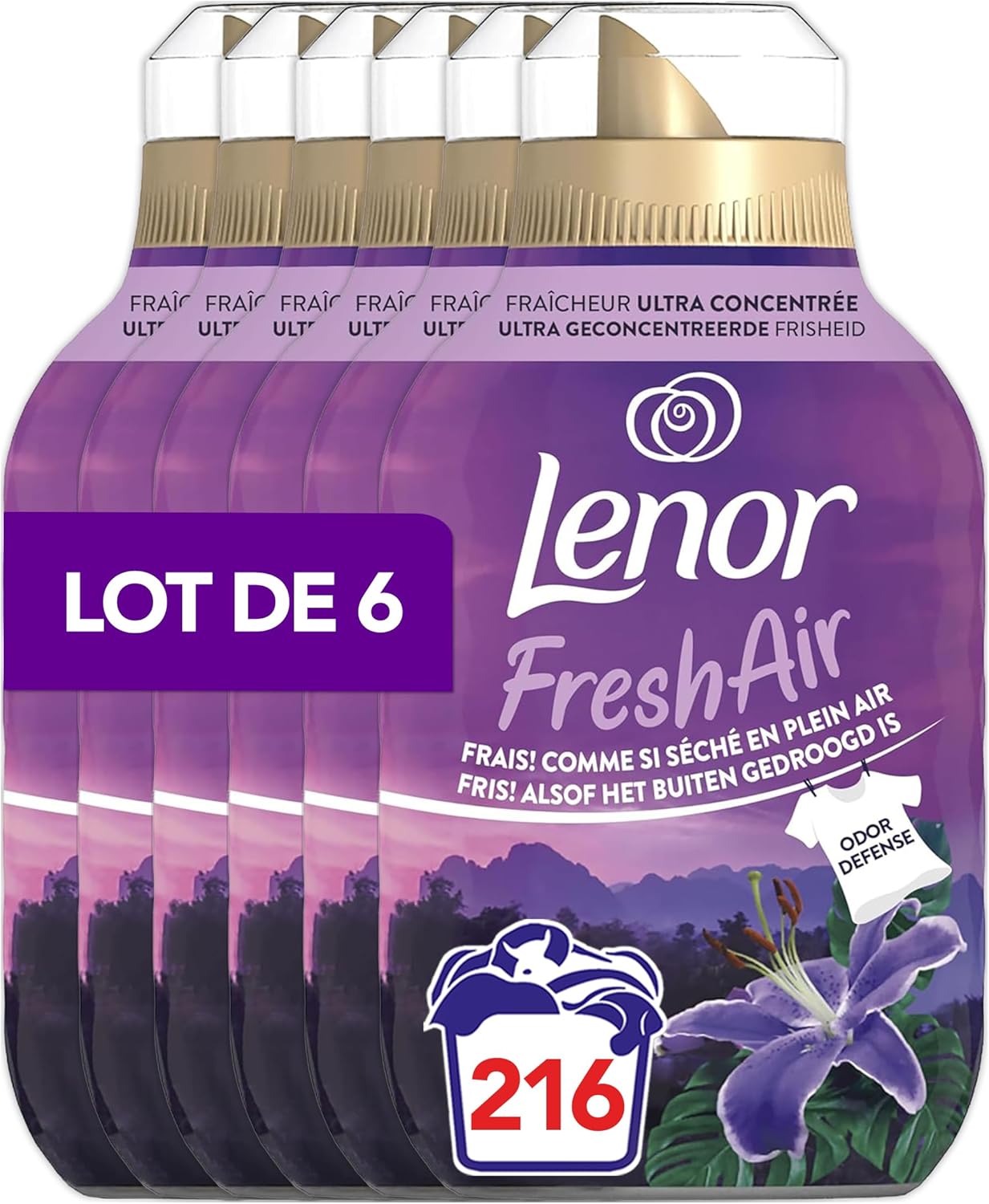 Thumbnail 6 de Lenor Fresh Air 216 lavages adoucissant