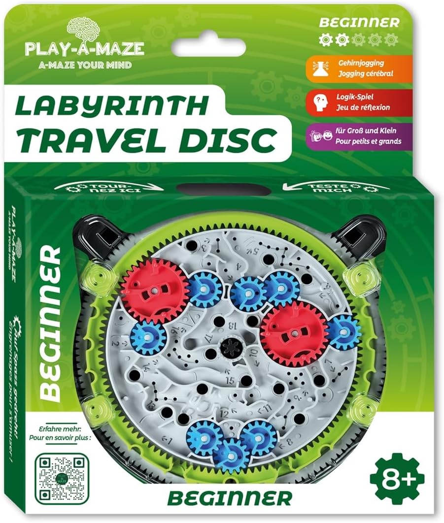 Detalle de Play-a-Maze 3115277 Kugellabyrinth Beginner – Travel-Disk für Anfänger ab 8 Jahren