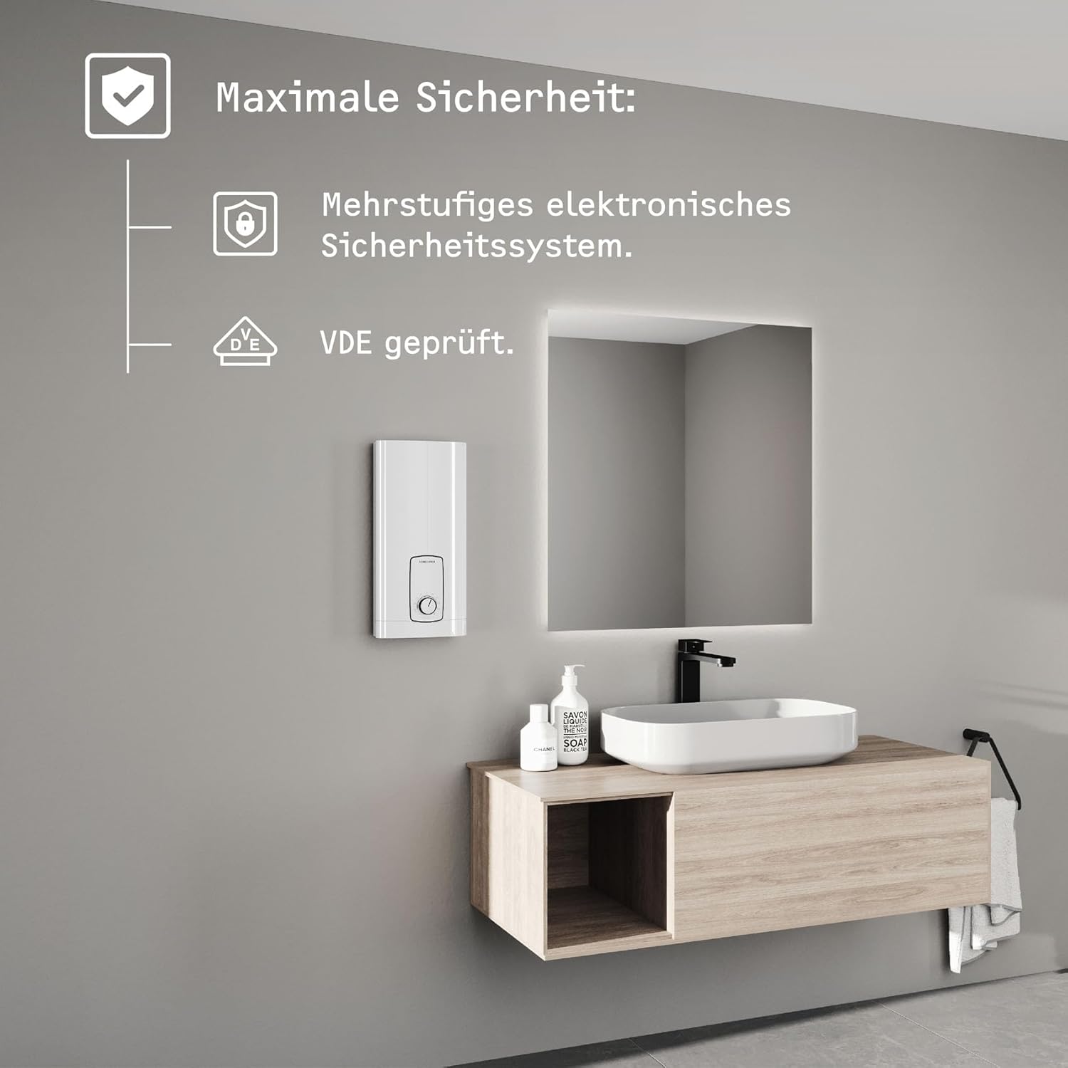 Detalle 2 de Stiebel Eltron DHB 18/21/24 ST Trend Durchlauferhitzer
