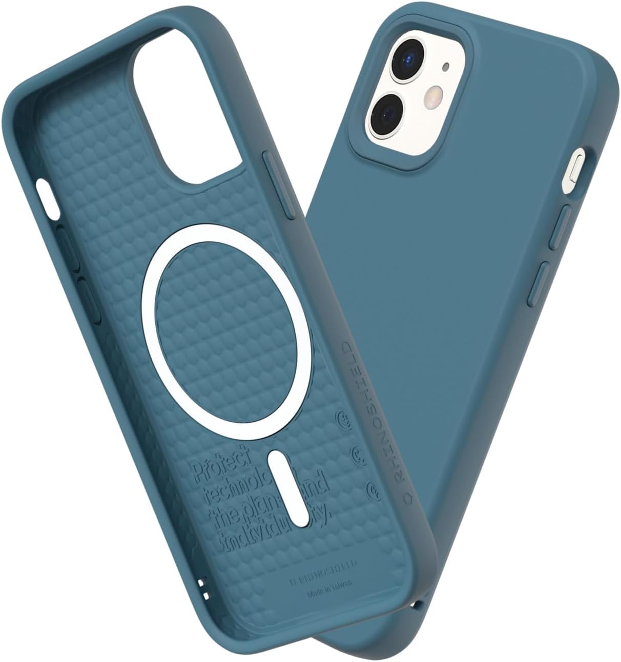 Thumbnail 6 de RhinoShield SolidSuit compatible MagSafe pour iPhone 12 mini – coque matte noire avec absorption des chocs