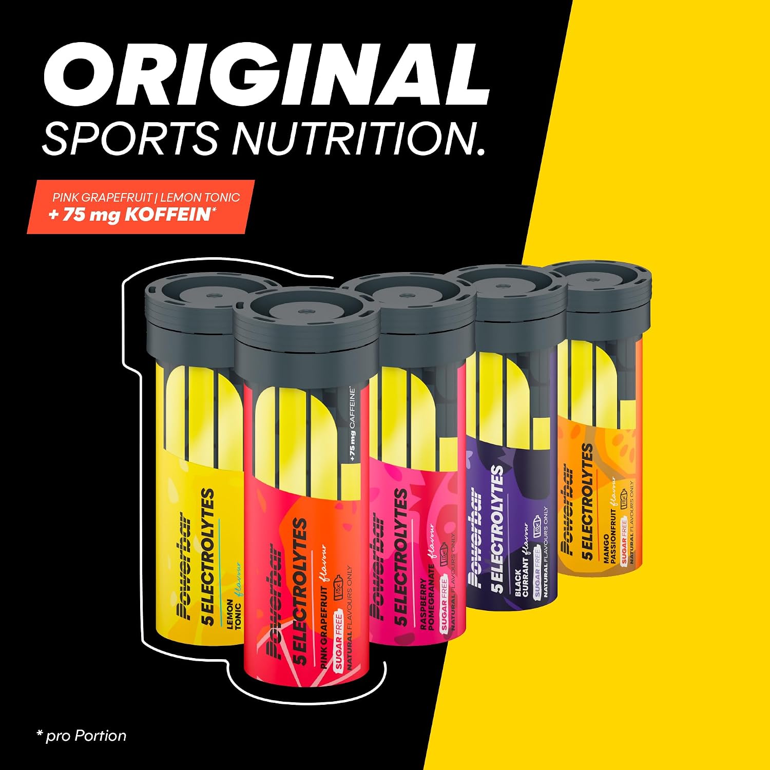 Detalle 1 de Powerbar 5 Electrolytes Brausetabletten 75 mg