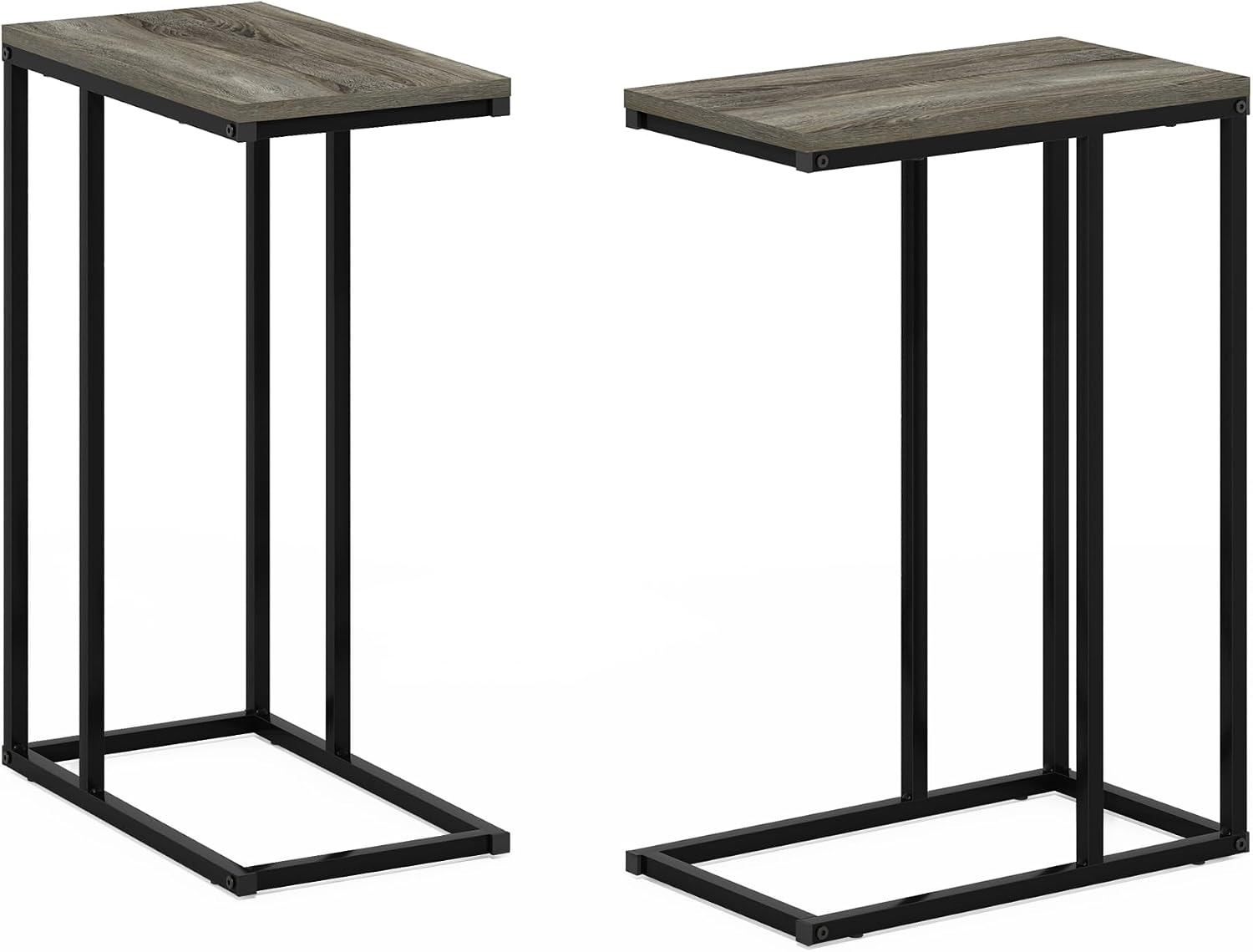 Thumbnail 4 de Furinno Camnus Tavolino da salotto moderno, Rovere francese grigio — Set di due