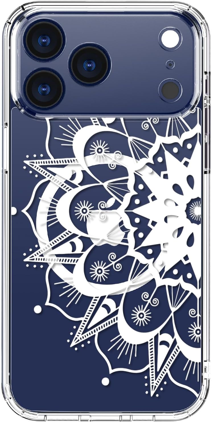 Detalle de LUHOURI iPhone case, clear acrylic