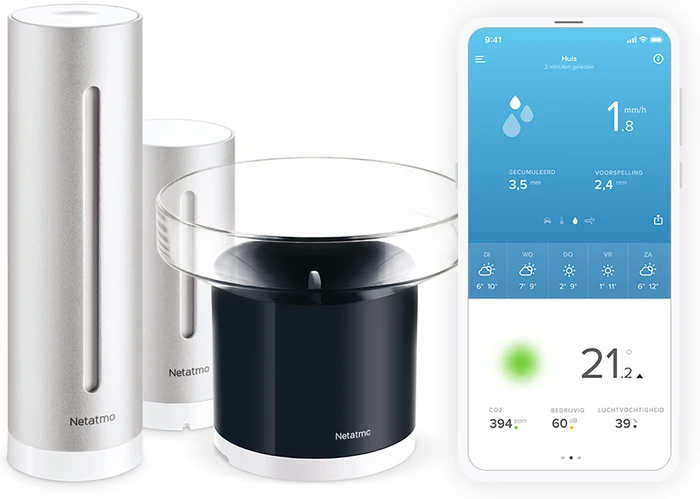 Thumbnail 2 de Netatmo Smart-Wetterstation Regenmesser