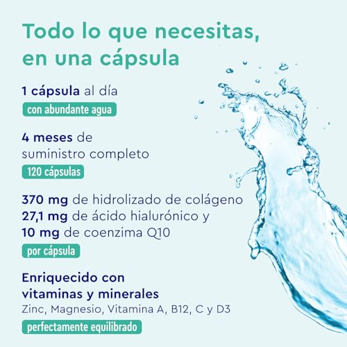 Detalle 2 de Colágeno Marino Hidrolizado + Q10, Piel Firme y Energía 💪