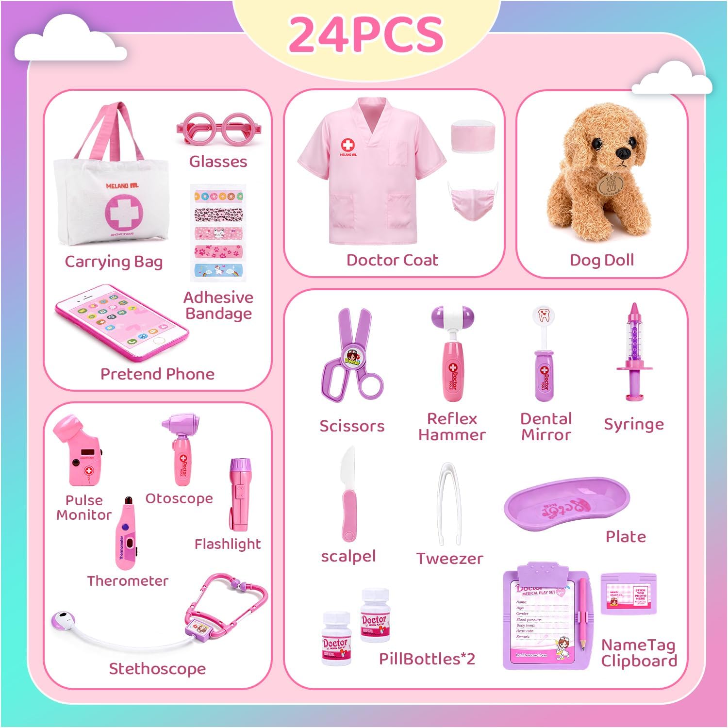 Thumbnail 1 de Meland Toy Doctor Kit Ages 3+