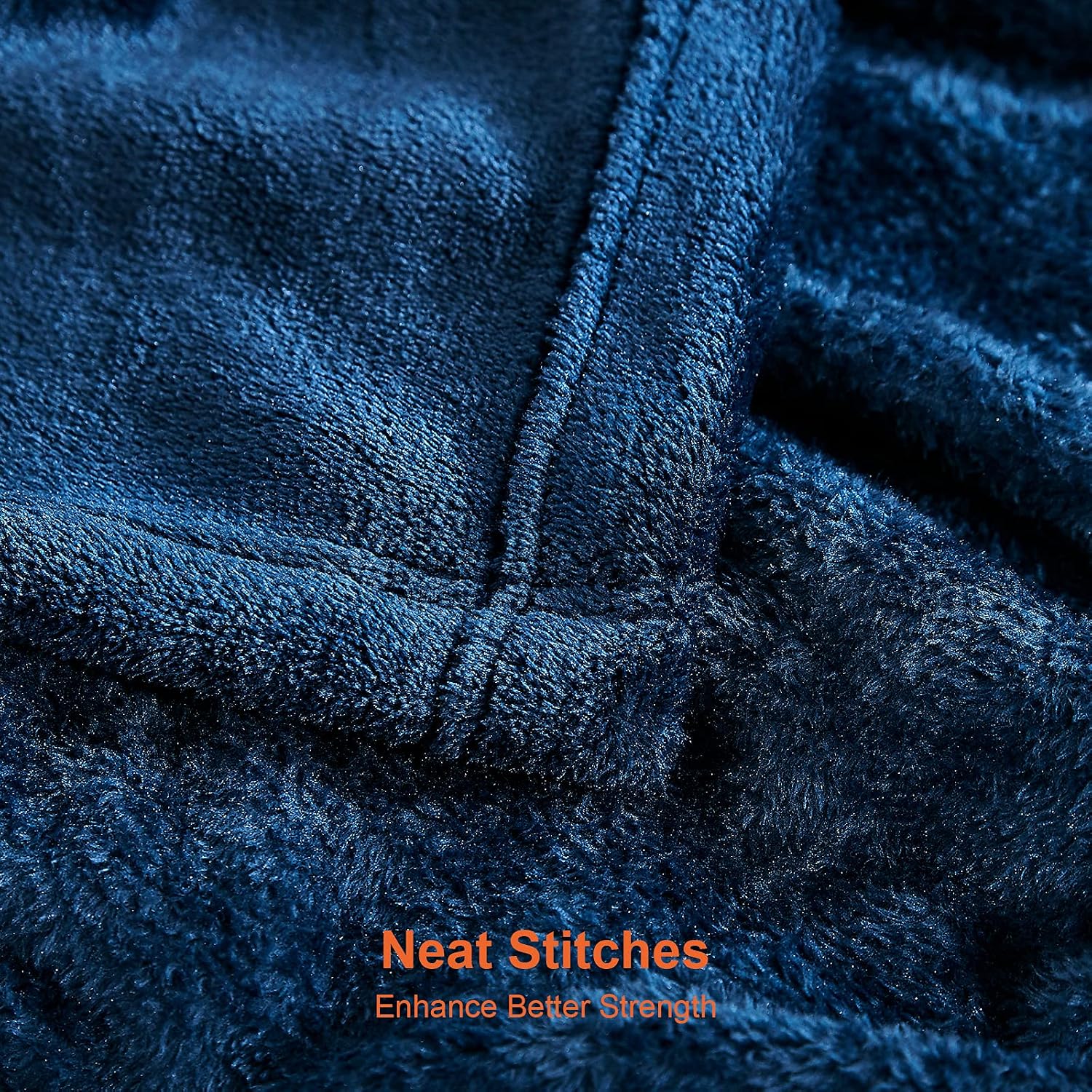 Thumbnail 1 de EHEYCIGA fleece blanket 150x200cm navy