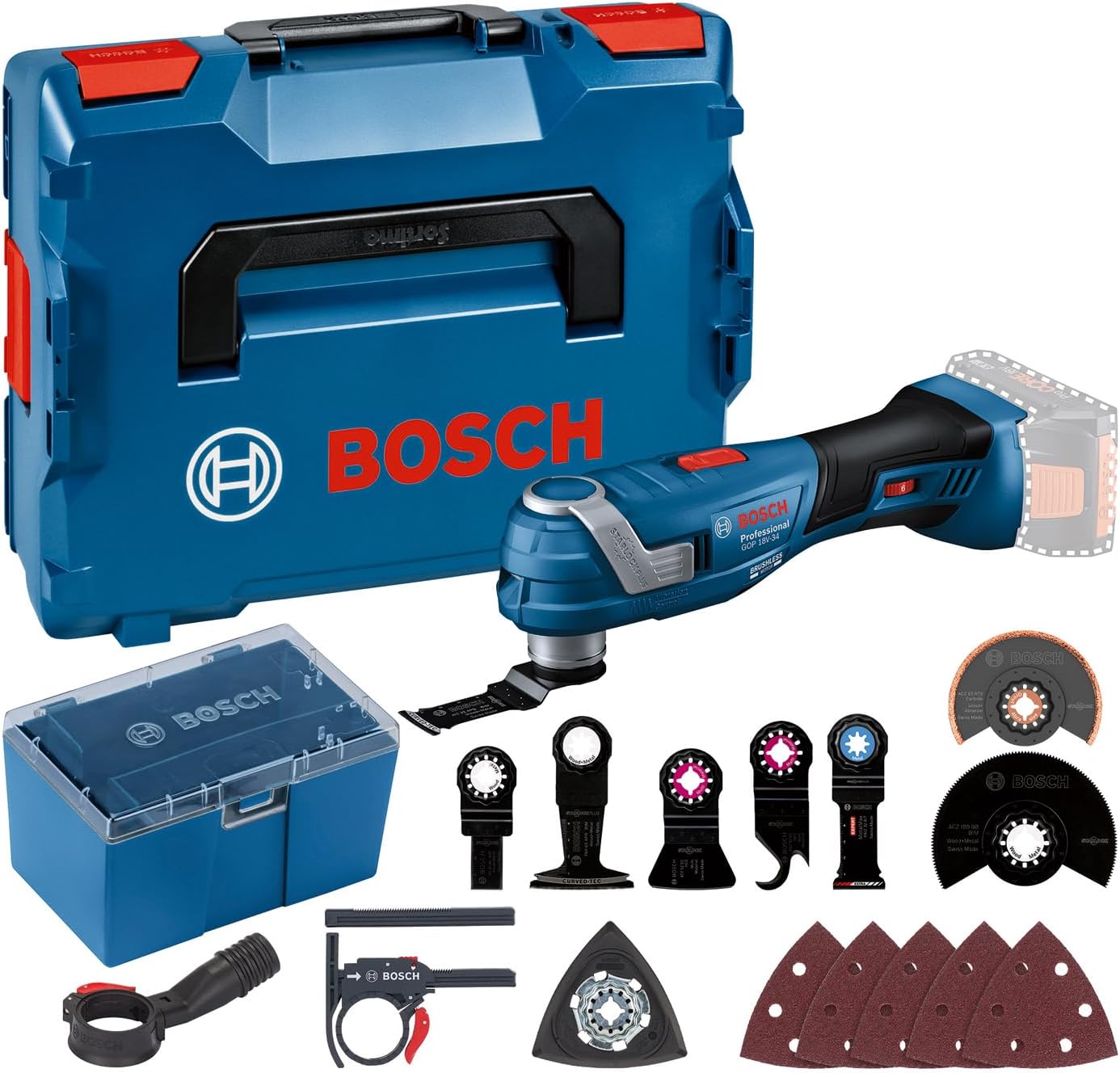 Thumbnail 6 de Bosch Professional GOP 18V-34 découpeur-ponceur