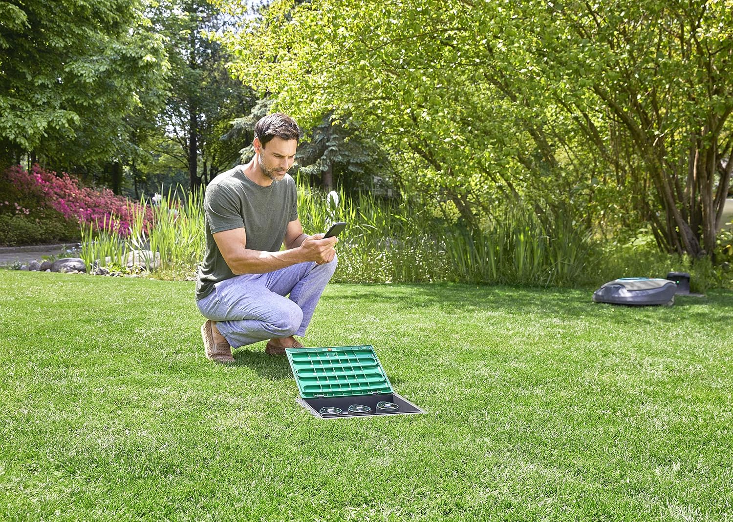 Thumbnail 6 de Gardena Boîtier de commande Bluetooth 9 V (01287-20) – Arrosage sans câble et gestion via l’application