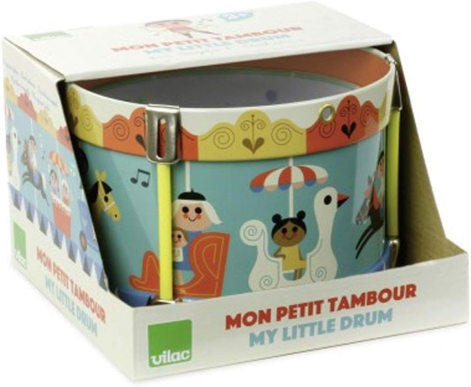 Thumbnail 3 de Tambour en métal Vilac 7705 pour musique