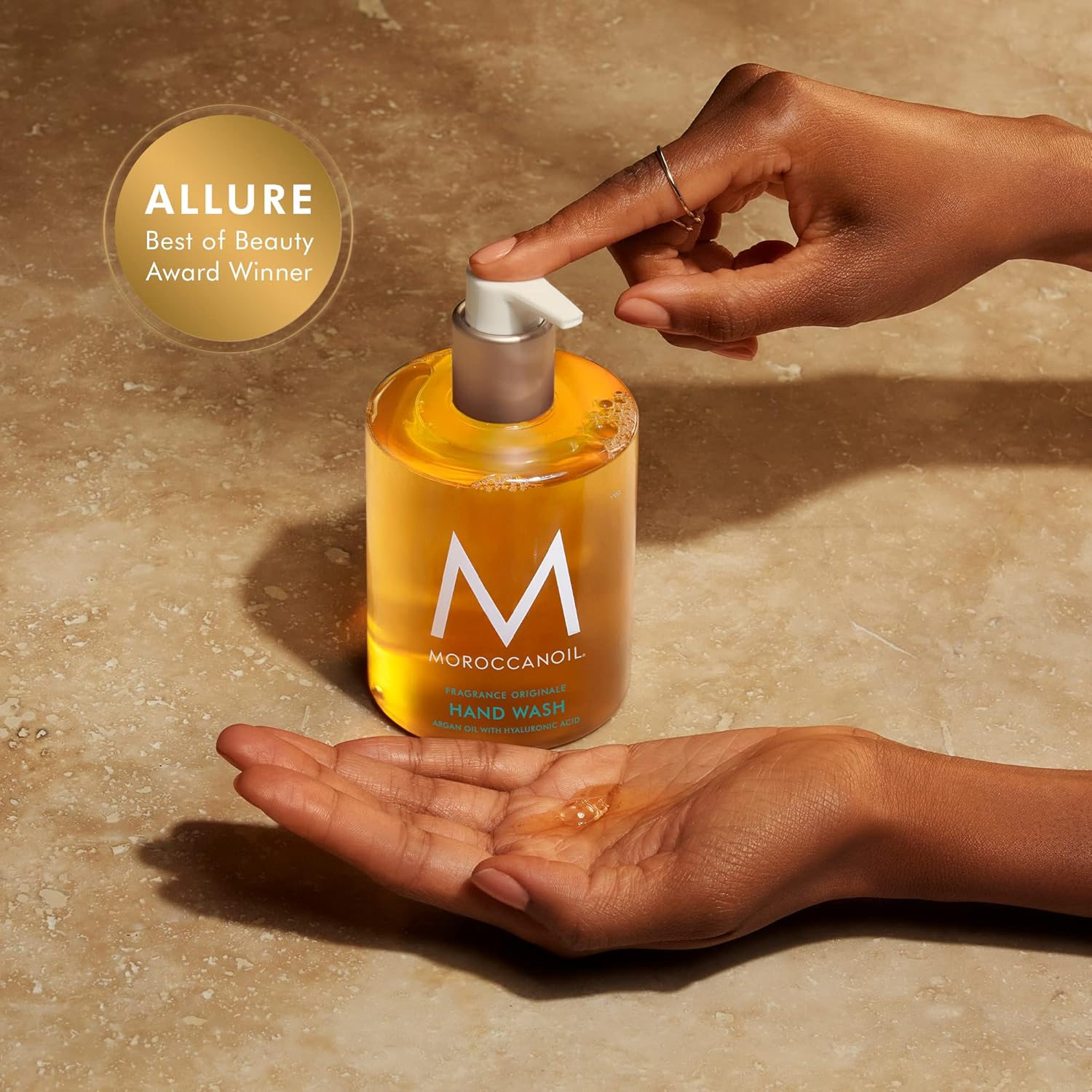 Detalle de Moroccanoil Gel Lavant pour les Mains : nettoie et aide à préserver la peau