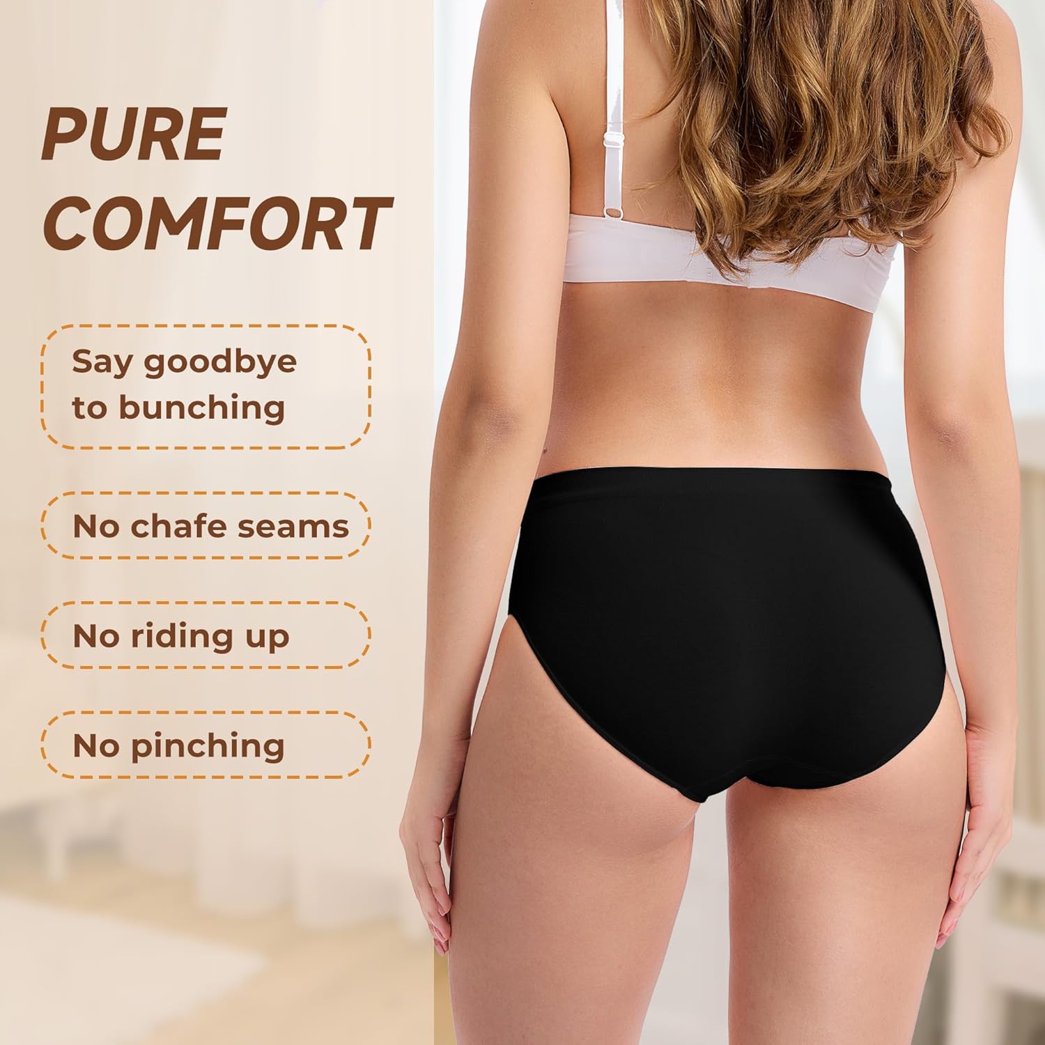 Thumbnail 5 de Bamboo Bikini Panties 6-Pack 🩲
