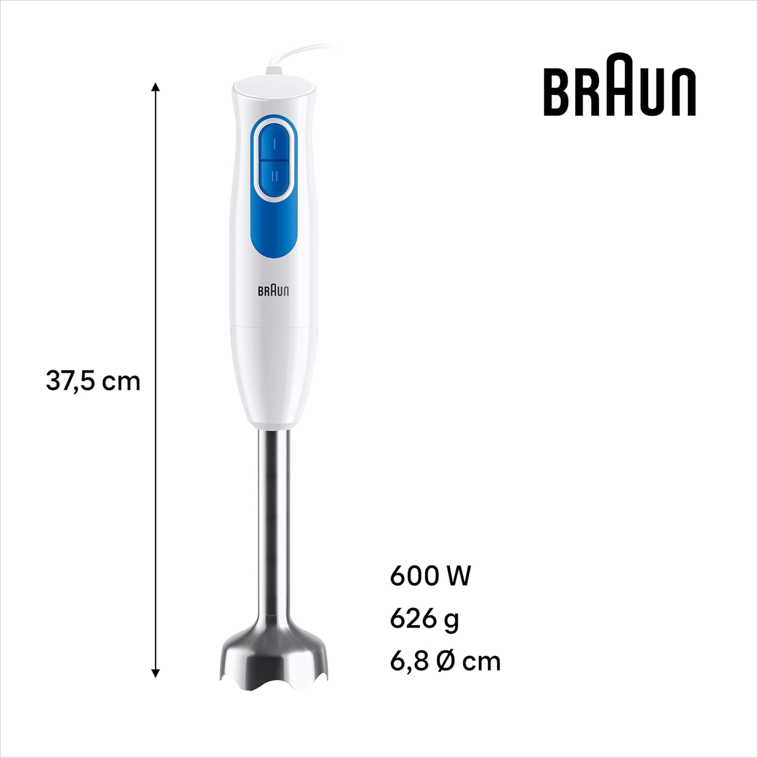 Thumbnail 4 de Braun MultiQuick 2 MQ20236MWH batidora de mano