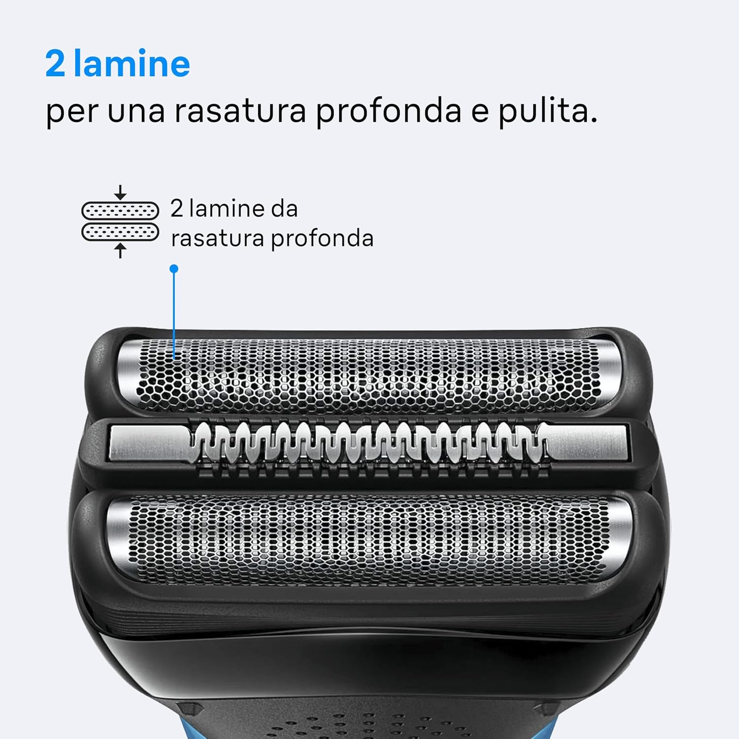 Detalle de Braun Serie 3 21B testina ricambio per barba