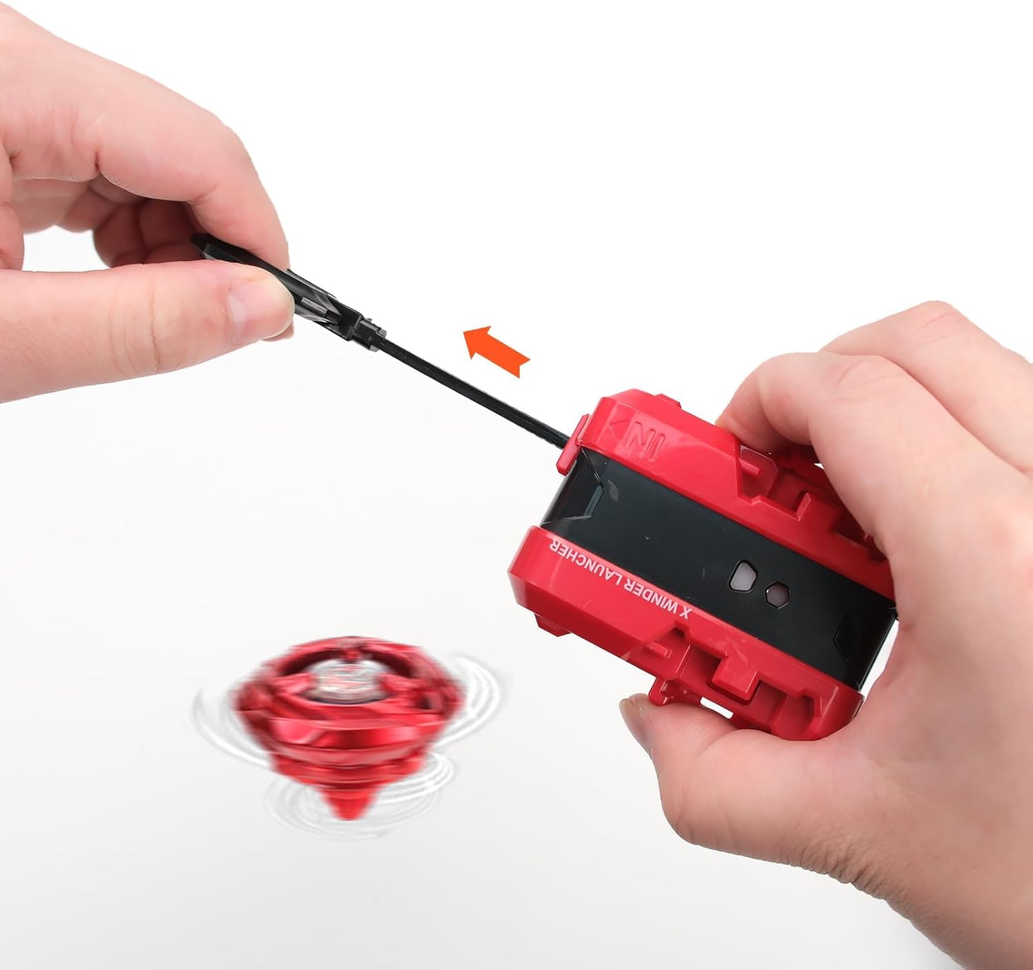Detalle 2 de Set Battle X Gryo: 4 trottole da combattimento e 2 lanciatori per bambini 6+