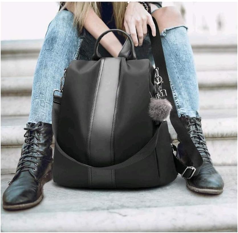 Detalle de shepretty Zaino piccolo da donna in borsa pelle impermeabile casual con funzione anti-furto