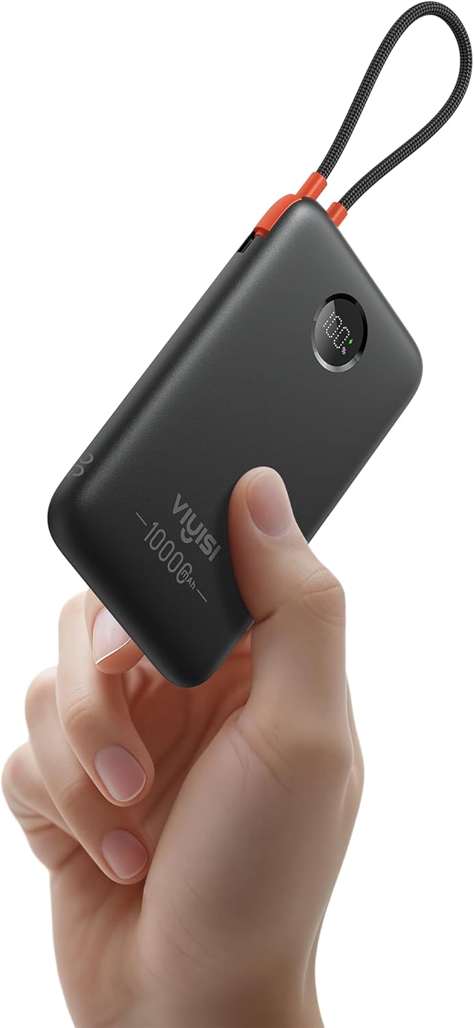 Detalle de VIYISI Batería Externa 10000 mAh Ultrafino