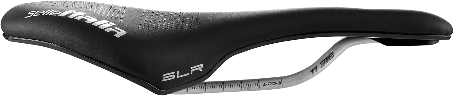 Thumbnail 2 de Selle Italia SLR Boost Lady TI 316 Superflow – siodełko szosowe i gravelowe z żelem