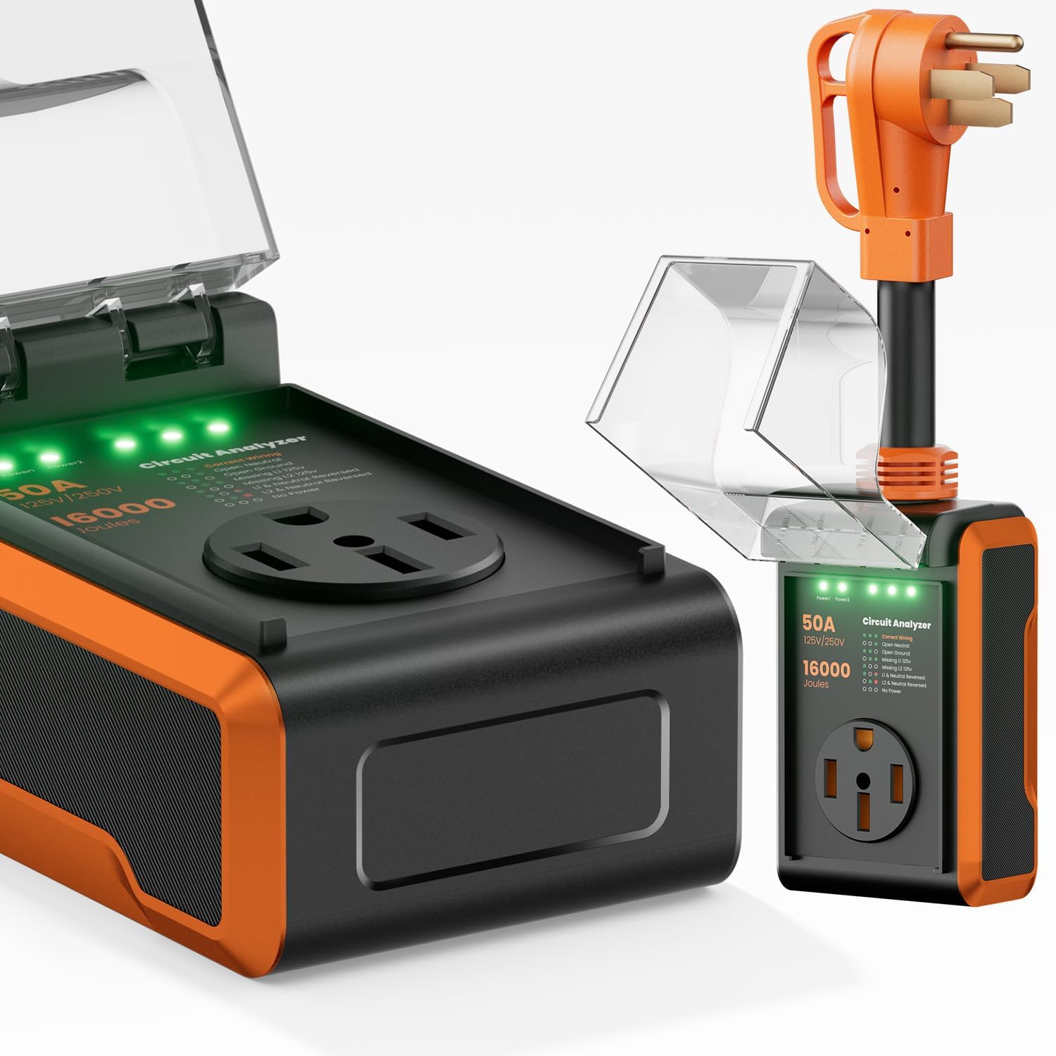 Detalle 2 de CRTBETLIF RV Surge Protector 50 Amp