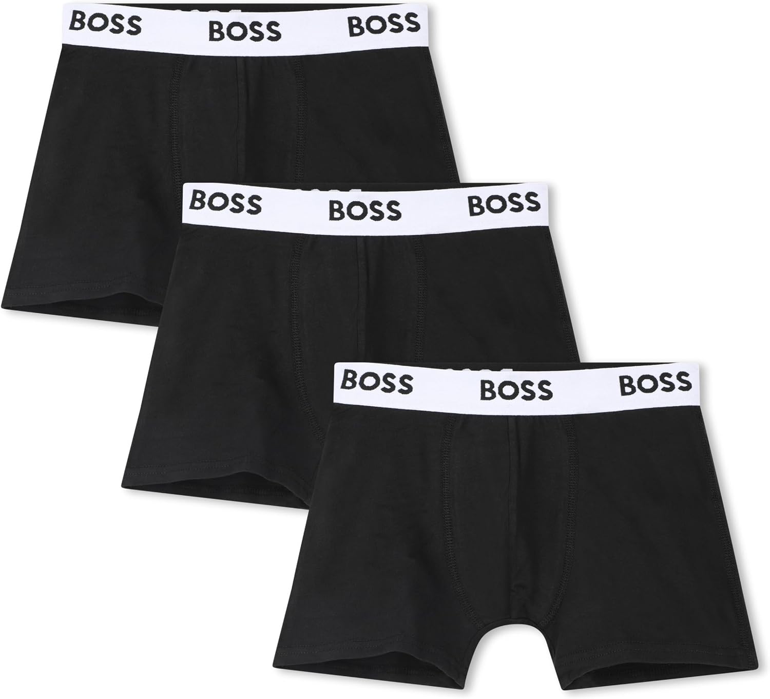 Detalle de Boss J52663 Boxer Minimalista Bambini e Ragazzi – Comfort e stile discreto