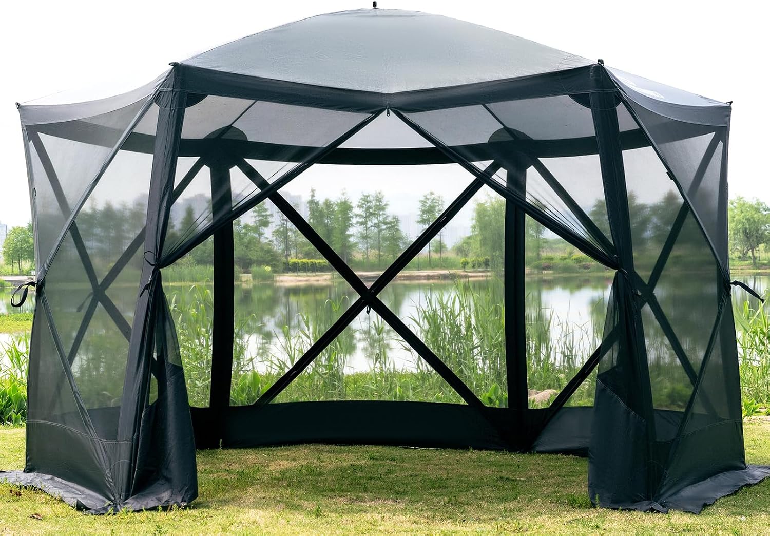 Detalle de EVER ADVANCED Pop-Up Screen House 11.5 ft