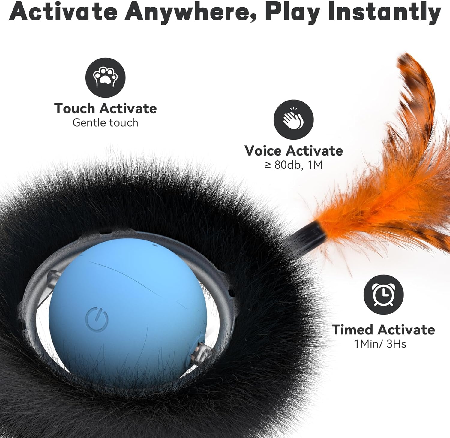 Thumbnail 3 de Zeepet Cat Toys 7 Hole Maze Ball Toy