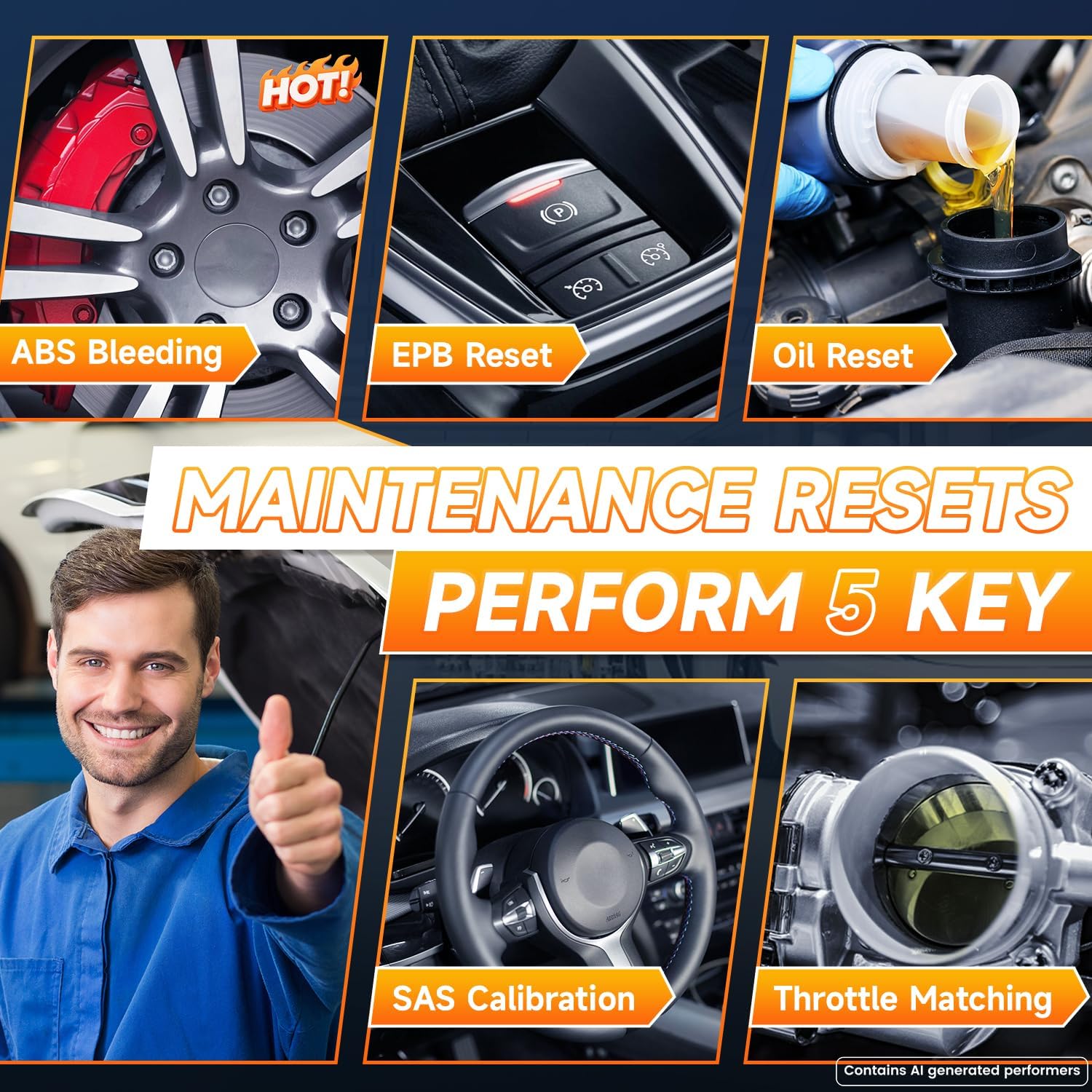 Thumbnail 1 de FOXWELL NT614 Elite OBD2 Scanner 2025