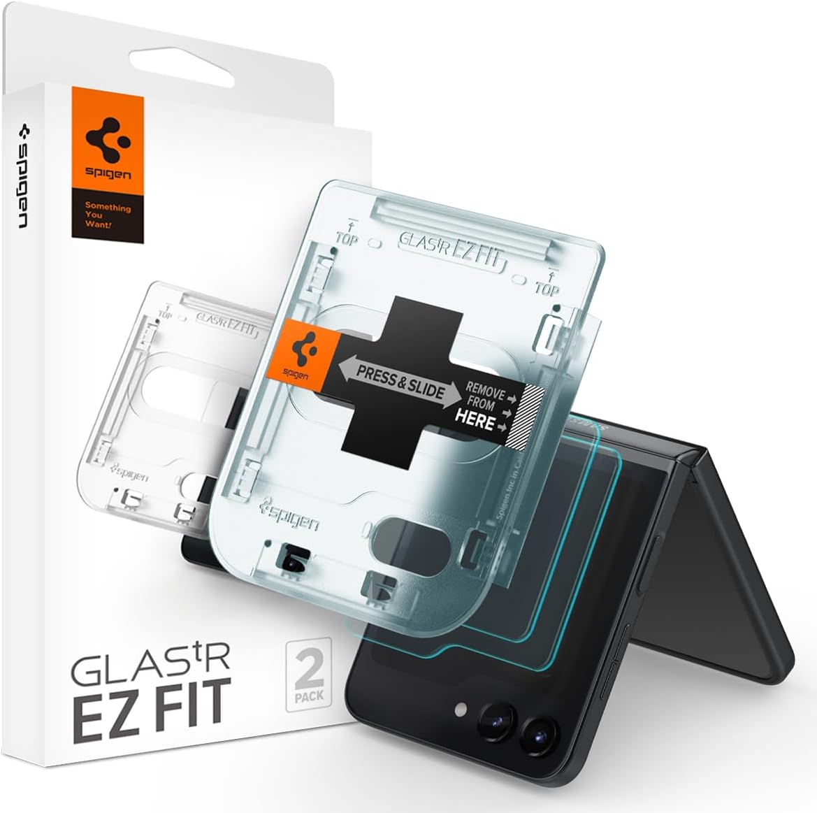 Thumbnail 7 de Spigen Glas.tR EZ Fit Protector Pantalla para Z Flip 5